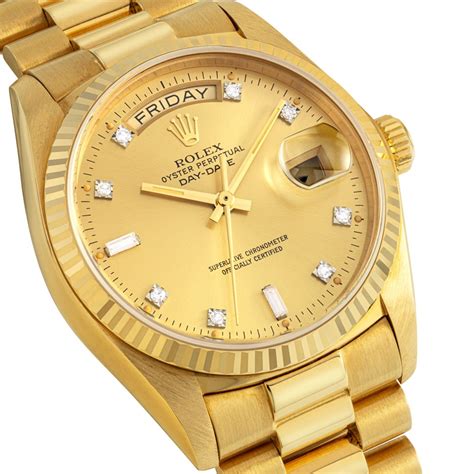 daydate gold rolex|day date gold Rolex price.